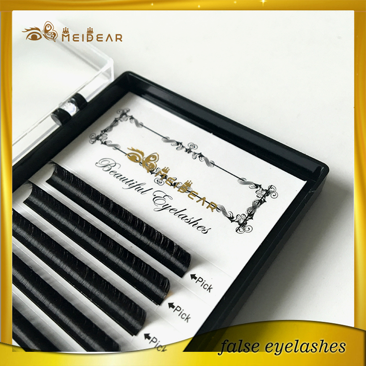 False eyelash box real Siberian mink eyelash extensions for Toronto